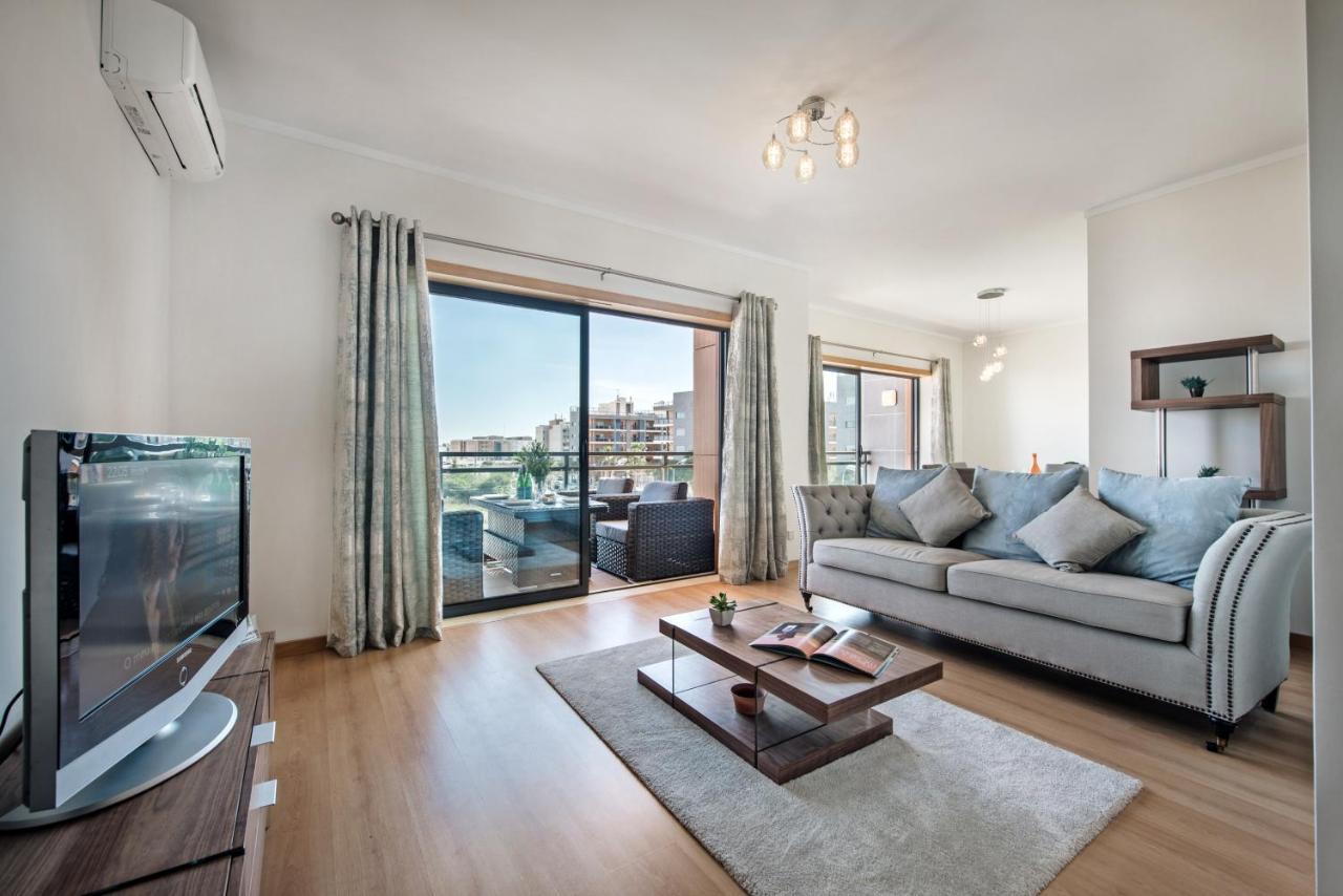 Sunset Home Olhao- Modern 3 Bed Luxury Apartment With Rooftop Pool Kültér fotó
