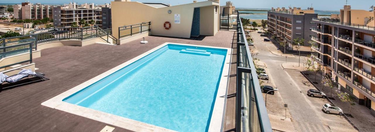 Sunset Home Olhao- Modern 3 Bed Luxury Apartment With Rooftop Pool Kültér fotó