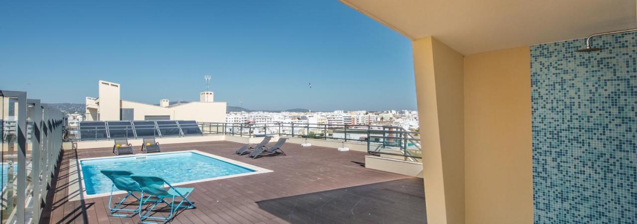 Sunset Home Olhao- Modern 3 Bed Luxury Apartment With Rooftop Pool Kültér fotó