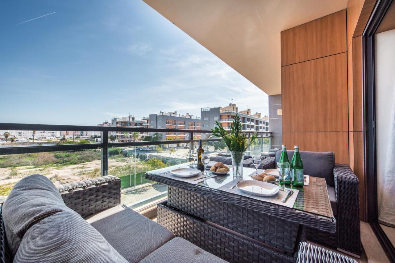 Sunset Home Olhao- Modern 3 Bed Luxury Apartment With Rooftop Pool Kültér fotó